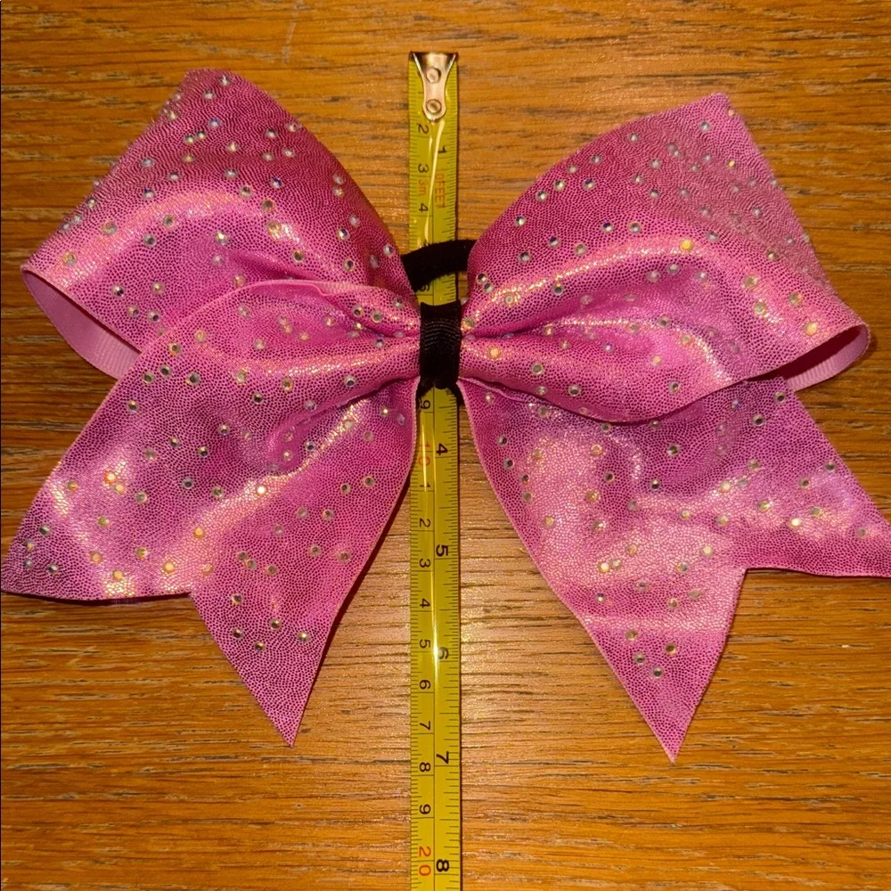 Pink Glitter Bow